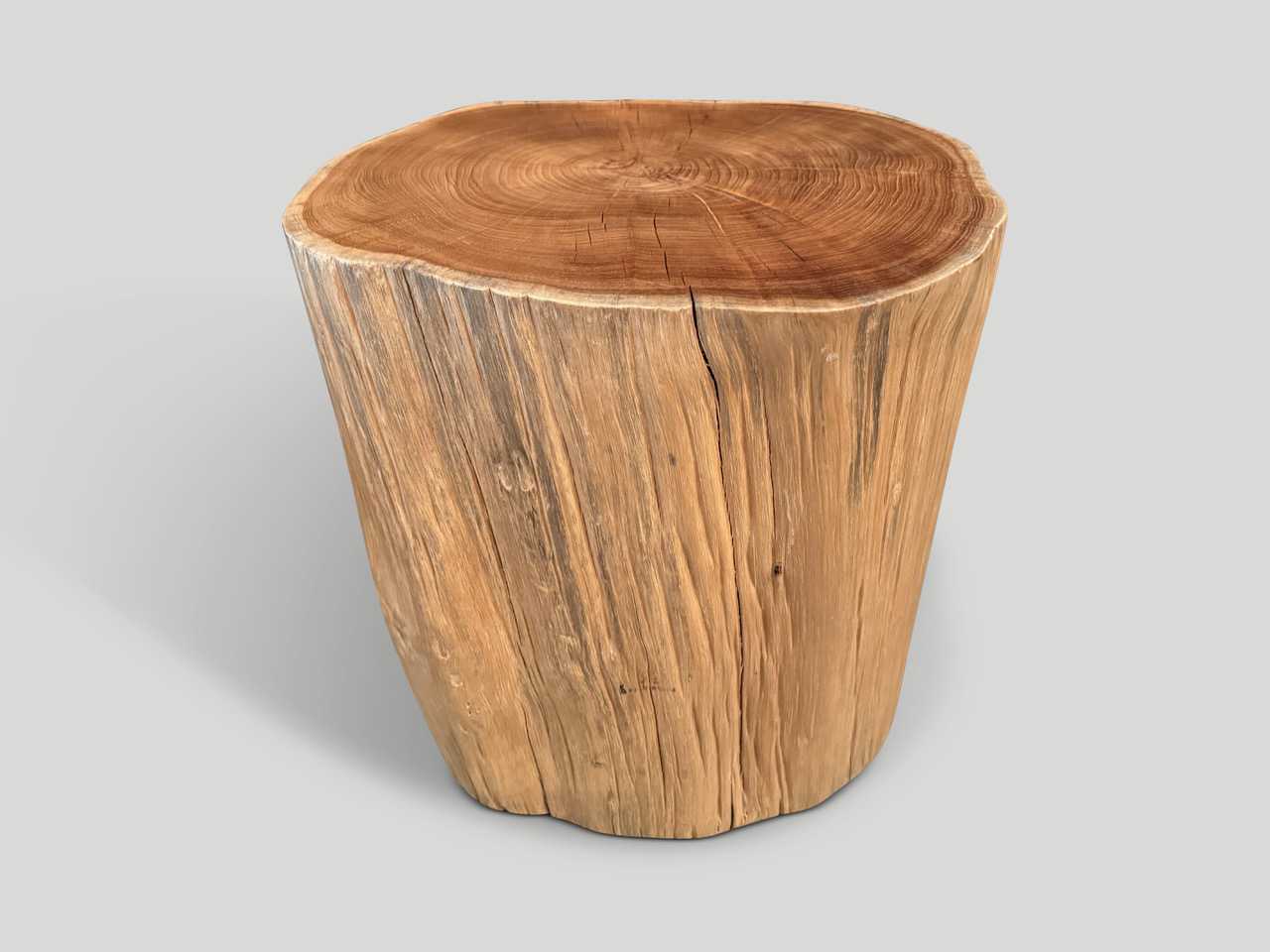 teak wood side table