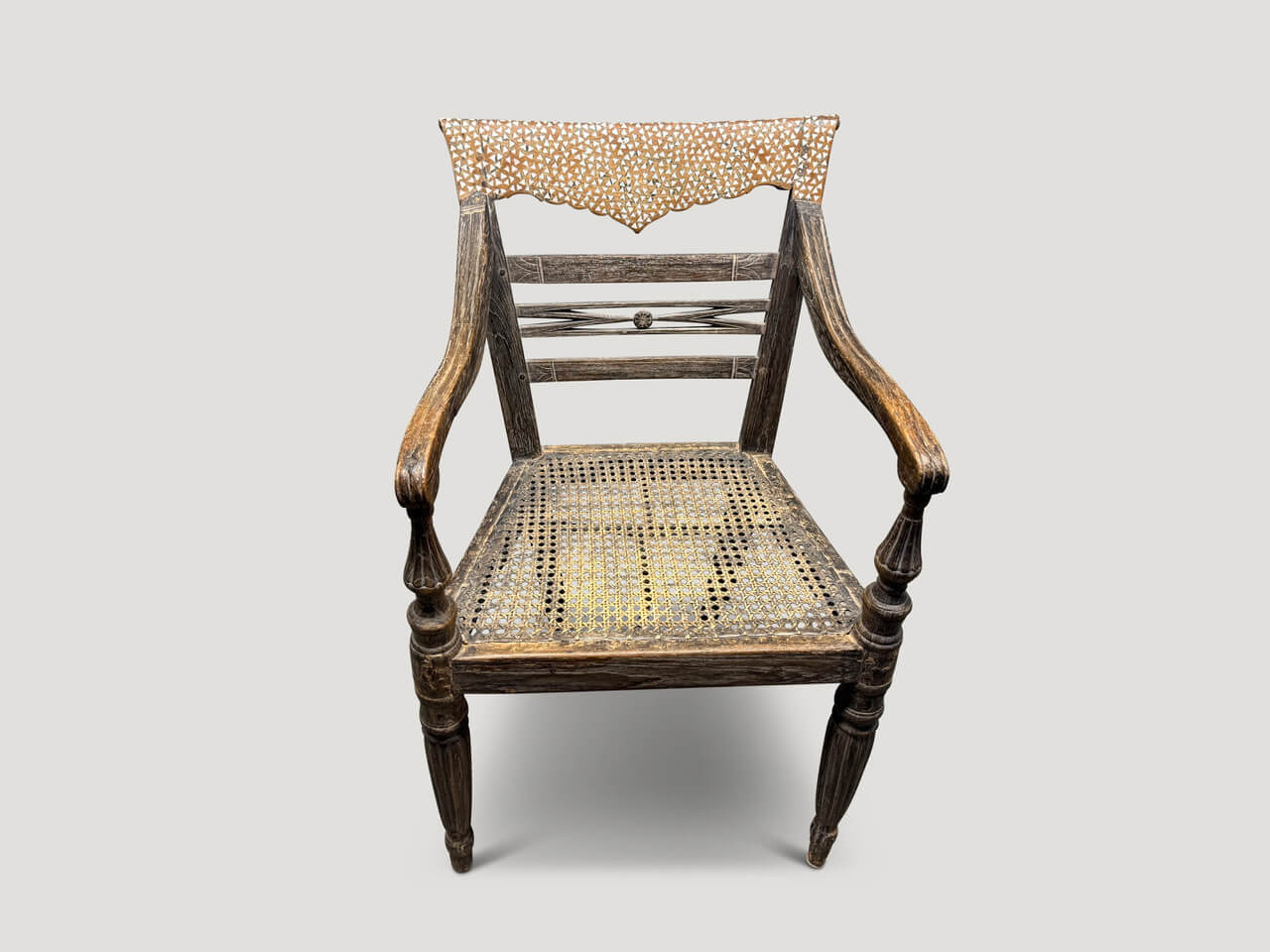 Rare Antique Raffles Arm Chair
