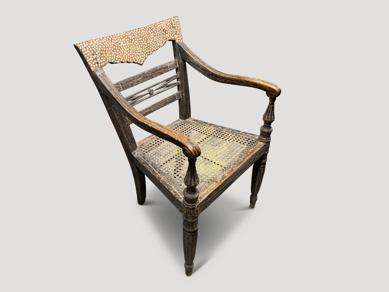 Rare Antique Raffles Arm Chair