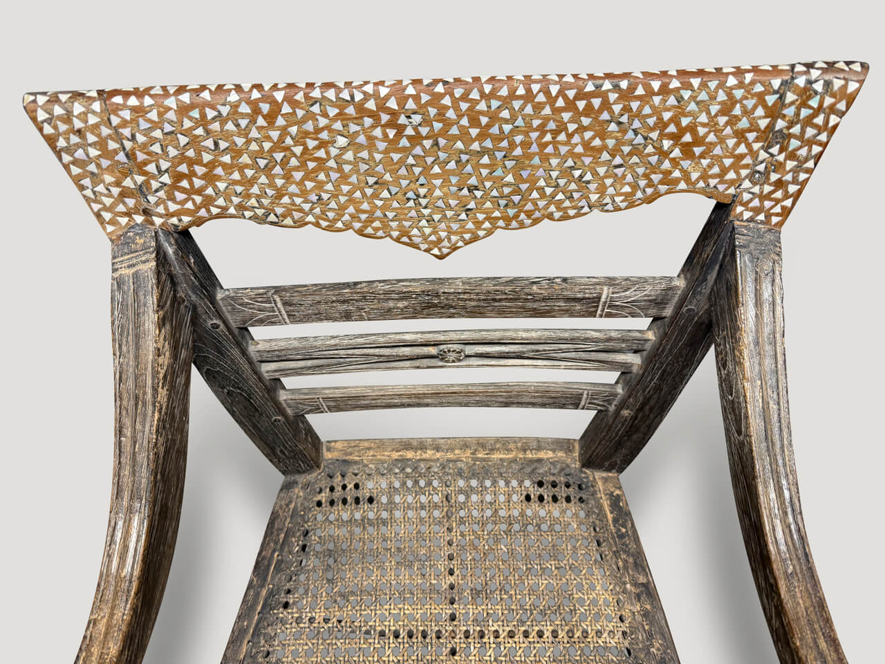 Rare Antique Raffles Arm Chair