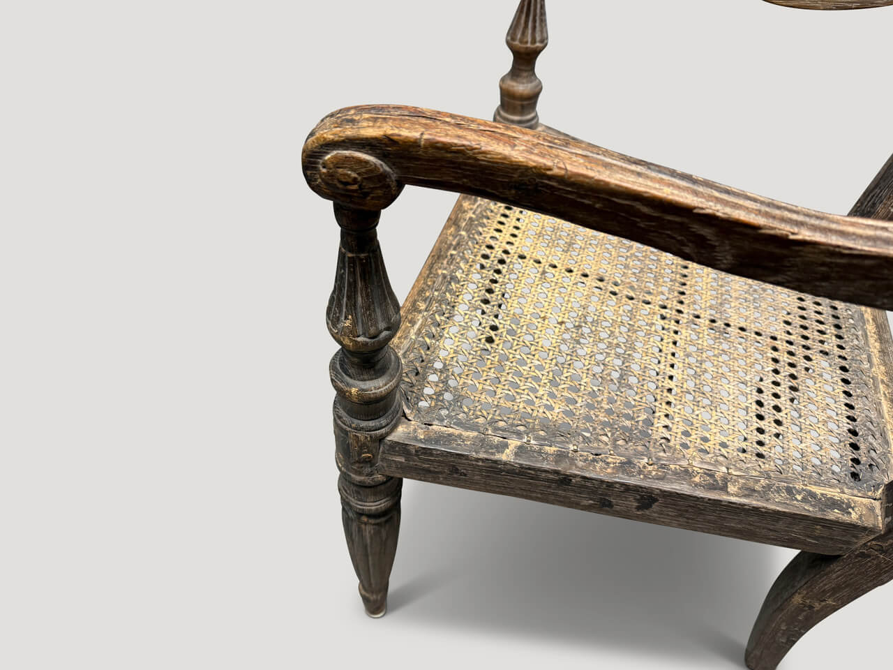 Rare Antique Raffles Arm Chair