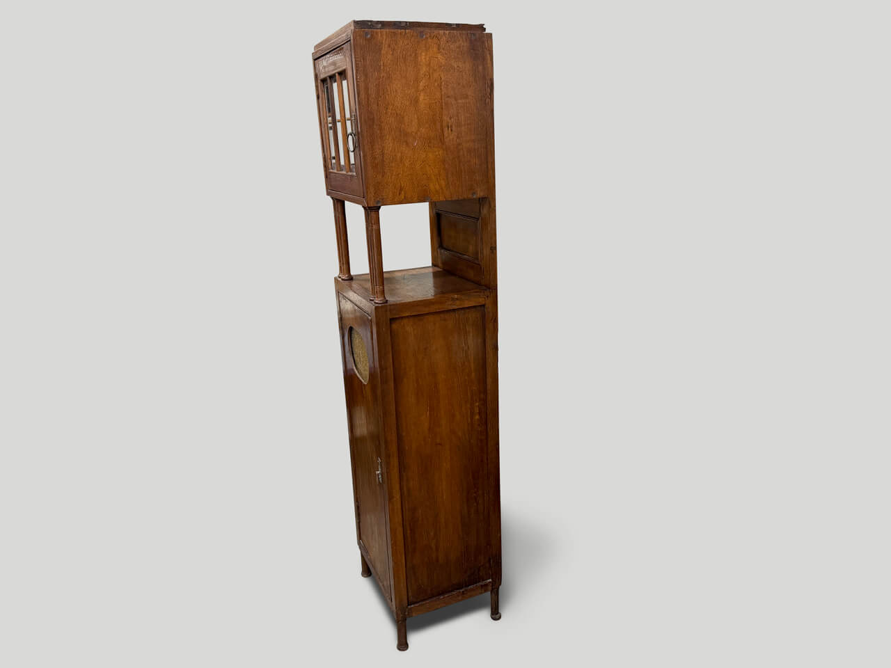 ANTIQUE TALL CABINET