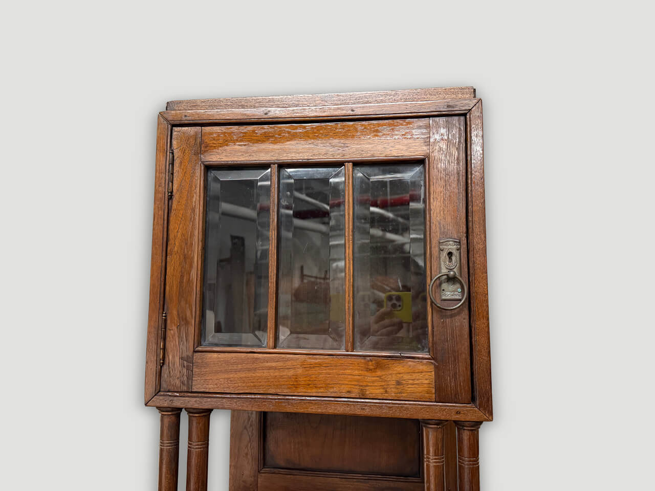 ANTIQUE TALL CABINET