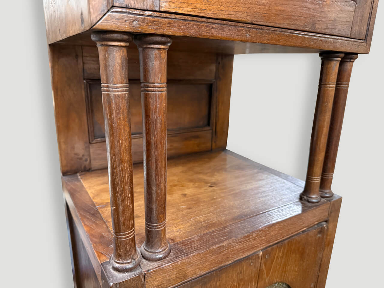 ANTIQUE TALL CABINET