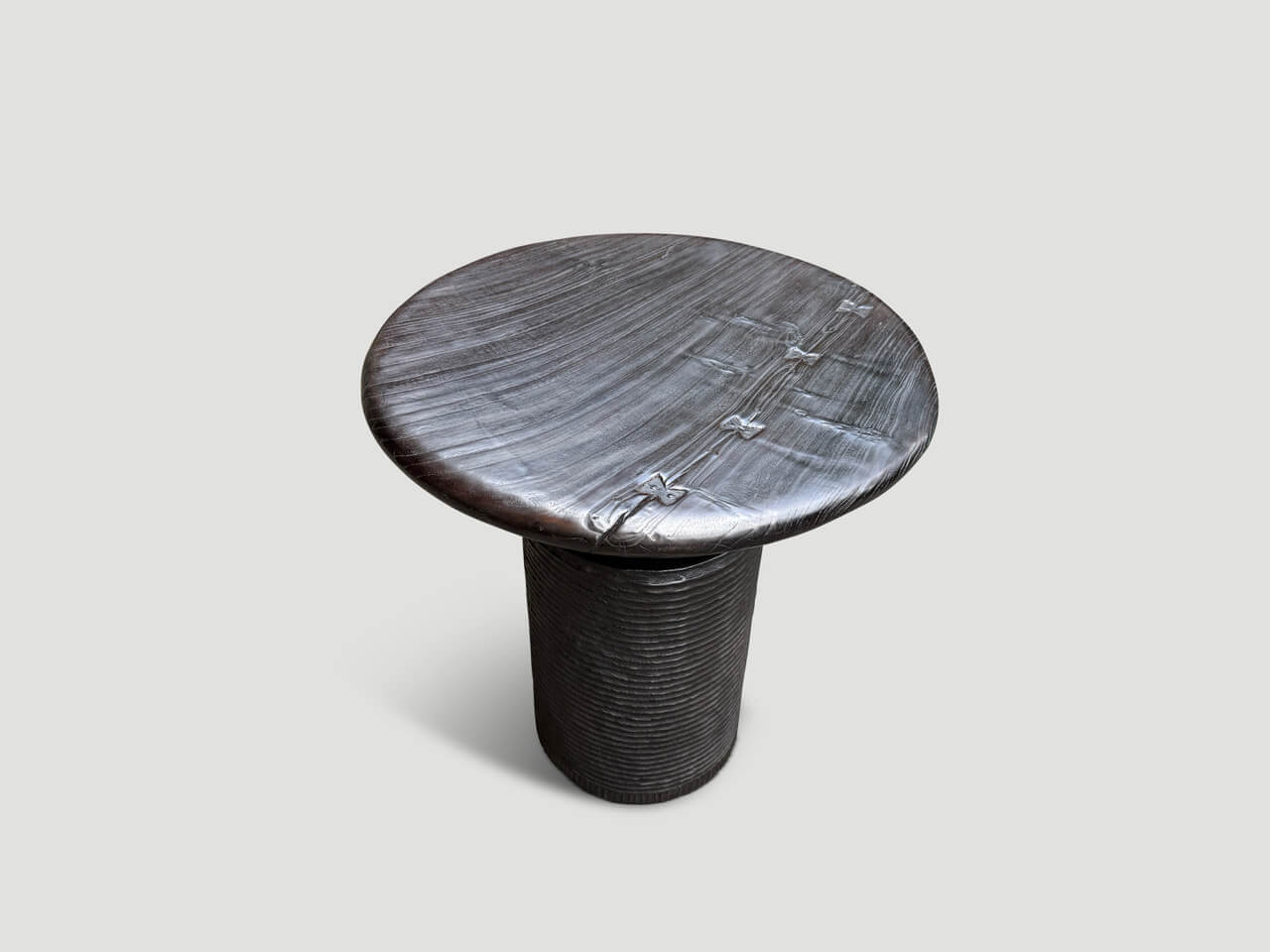 IMPRESSIVE CENTURY OLD SIDE TABLE OR ENTRANCE TABLE.