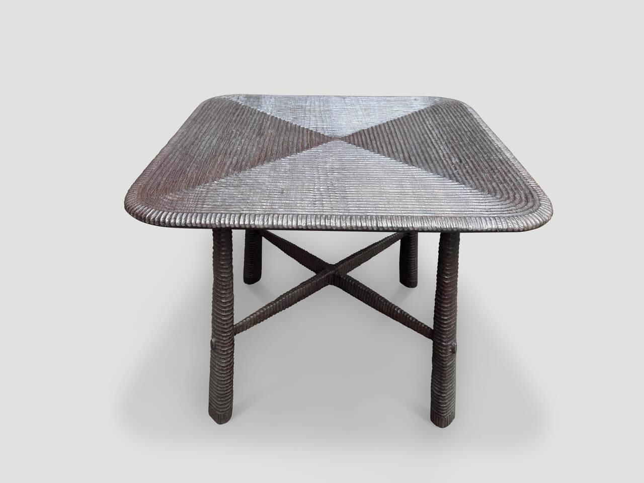 EXQUISITE MINIMALIST HAND CARVED TABLE