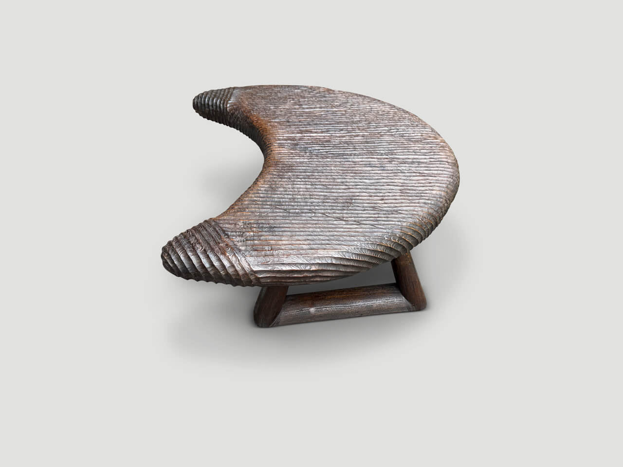 hand carved teak wood coffee table