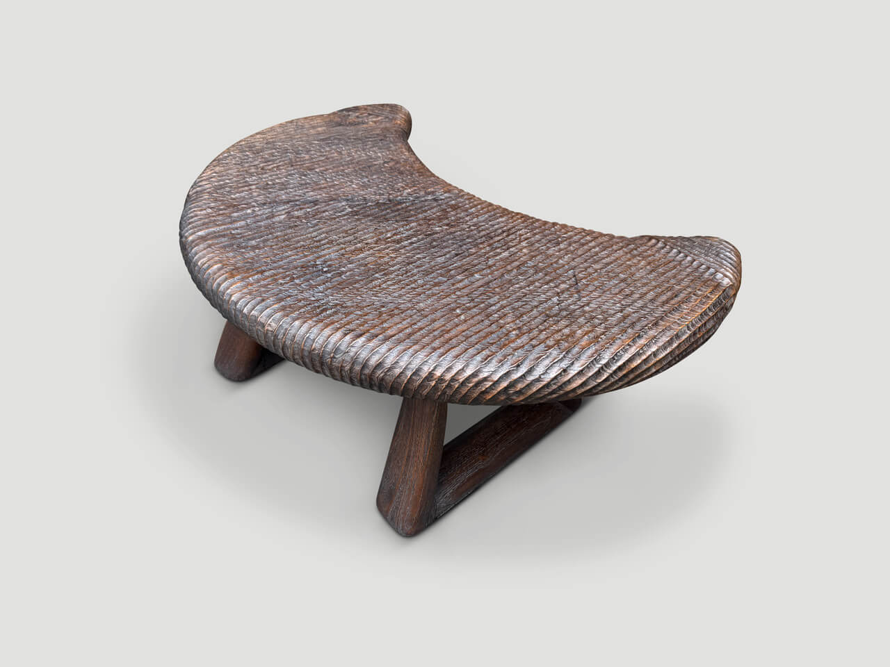 hand carved teak wood coffee table