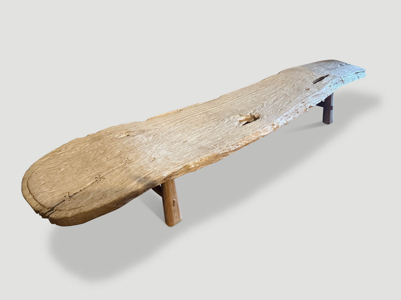 IMPRESSIVE ORGANIC BENCH OR CHAISE