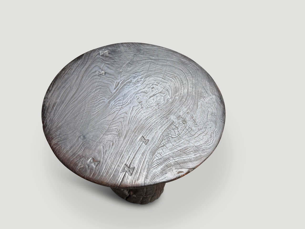 IMPRESSIVE CENTURY OLD SIDE TABLE OR ENTRY TABLE