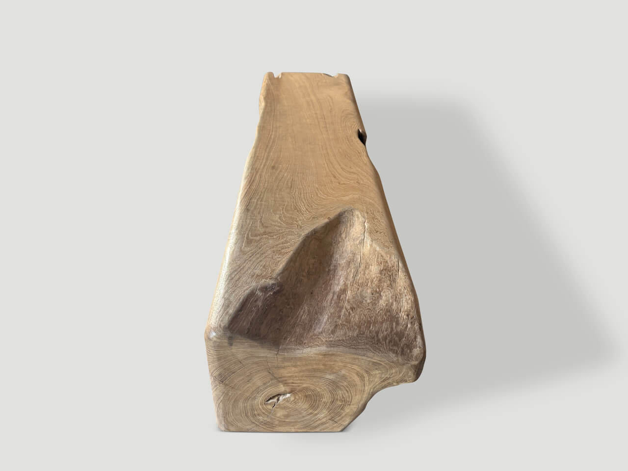 ANCIENT TEAK WOOD BENCH