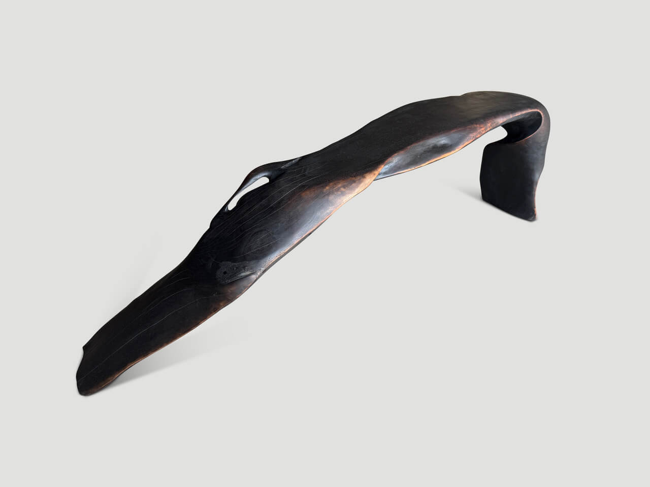ONE OF A KIND BENCH CONSOLE OR SCULPTURE