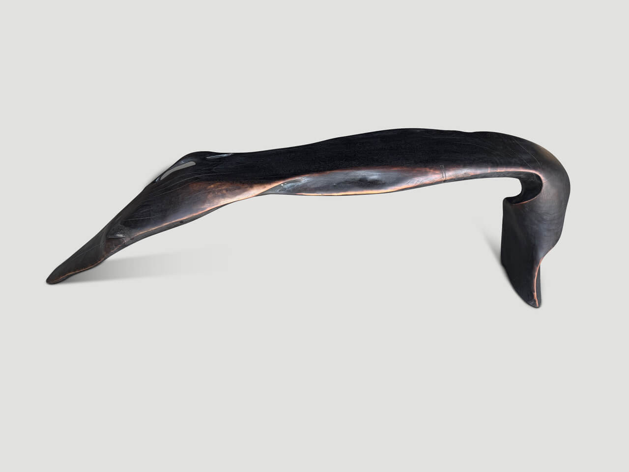 ONE OF A KIND BENCH CONSOLE OR SCULPTURE