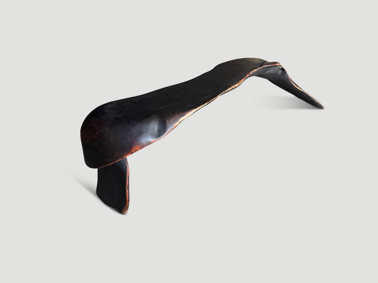 ONE OF A KIND BENCH CONSOLE OR SCULPTURE