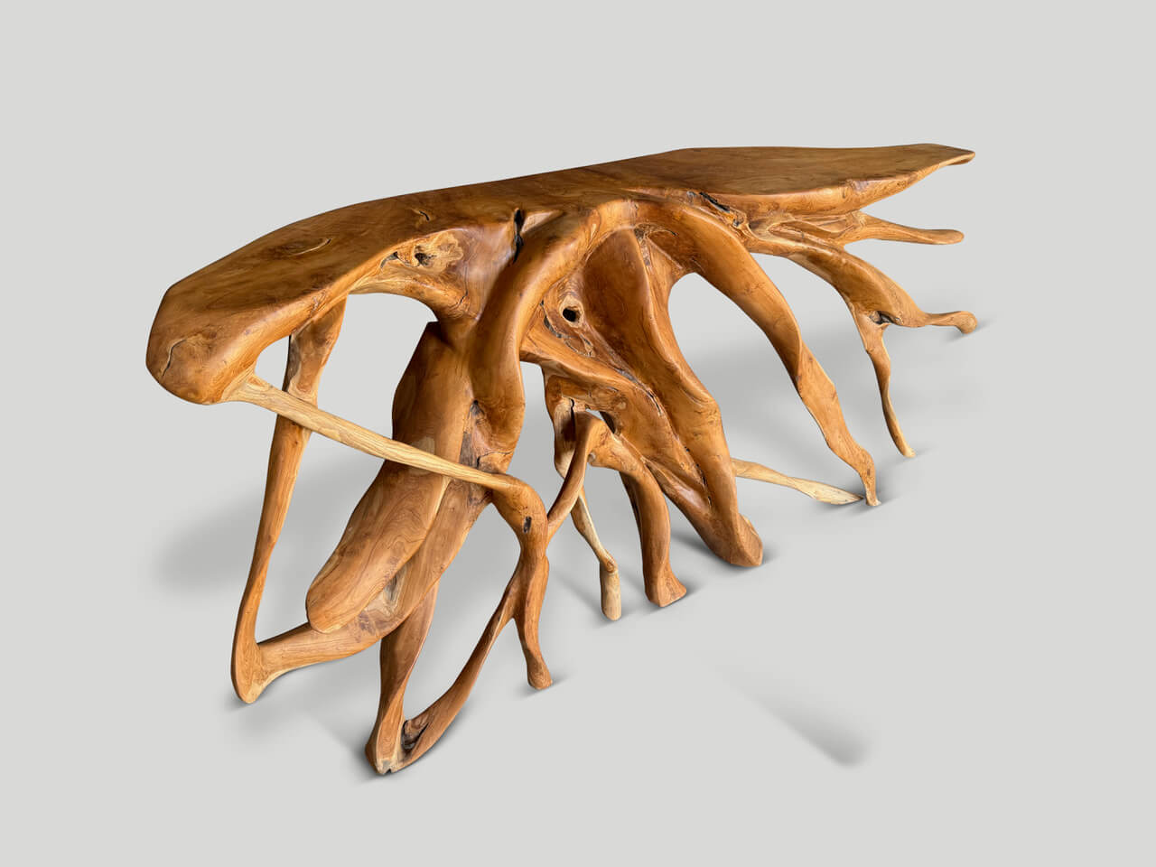 ORGANIC SCULPTURAL CONSOLE TABLE