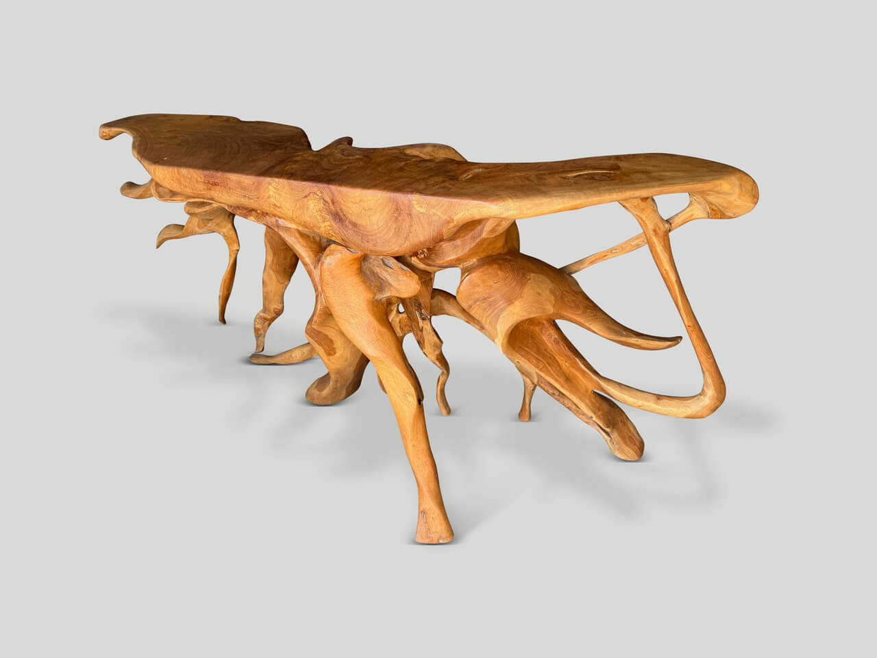 ORGANIC SCULPTURAL CONSOLE TABLE