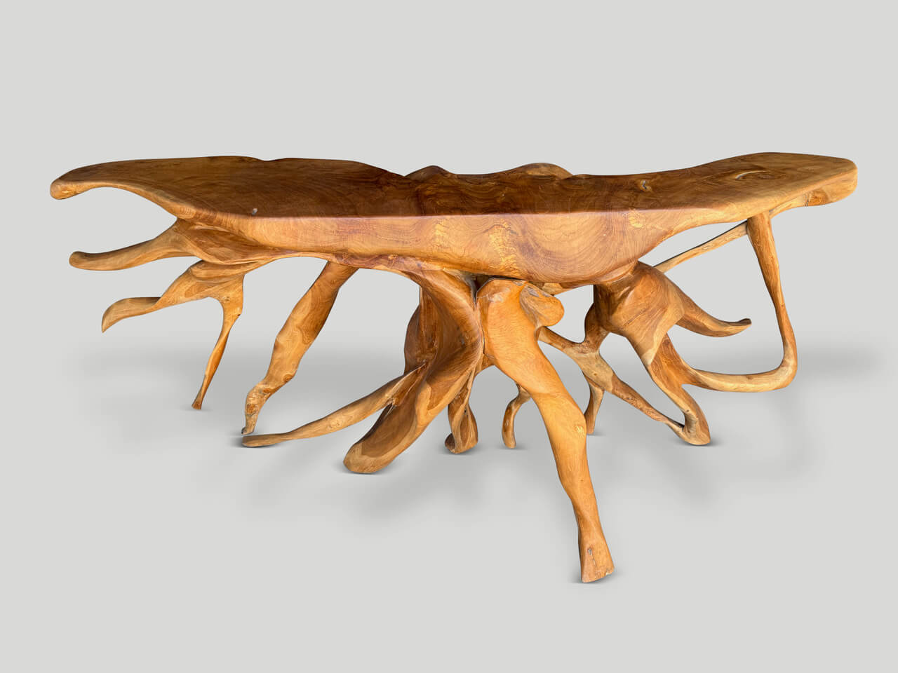 ORGANIC SCULPTURAL CONSOLE TABLE
