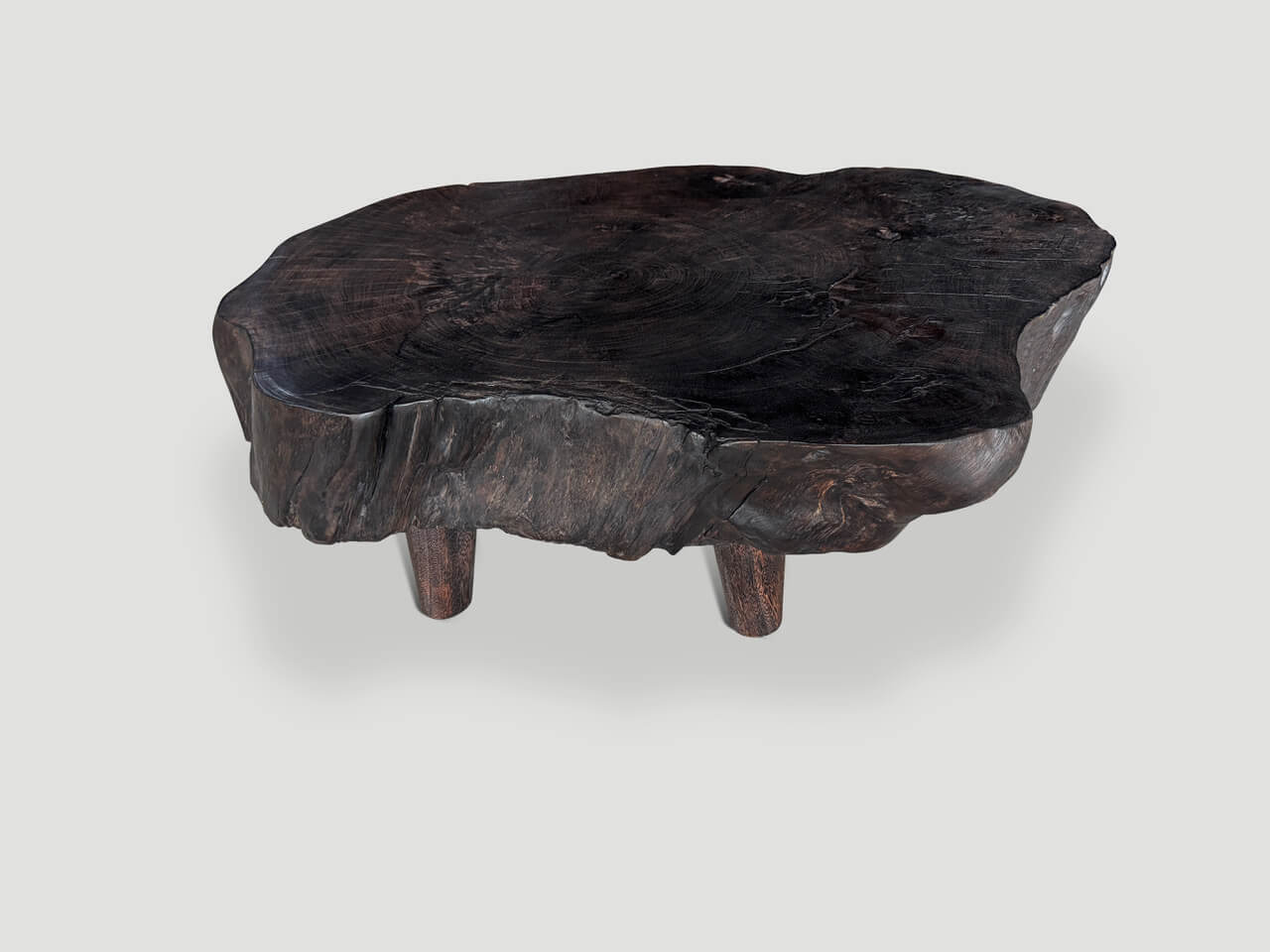 AMORPHOUS CHARRED COFFEE TABLE