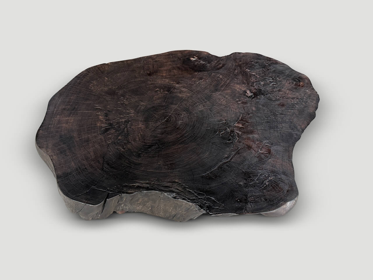 AMORPHOUS CHARRED COFFEE TABLE