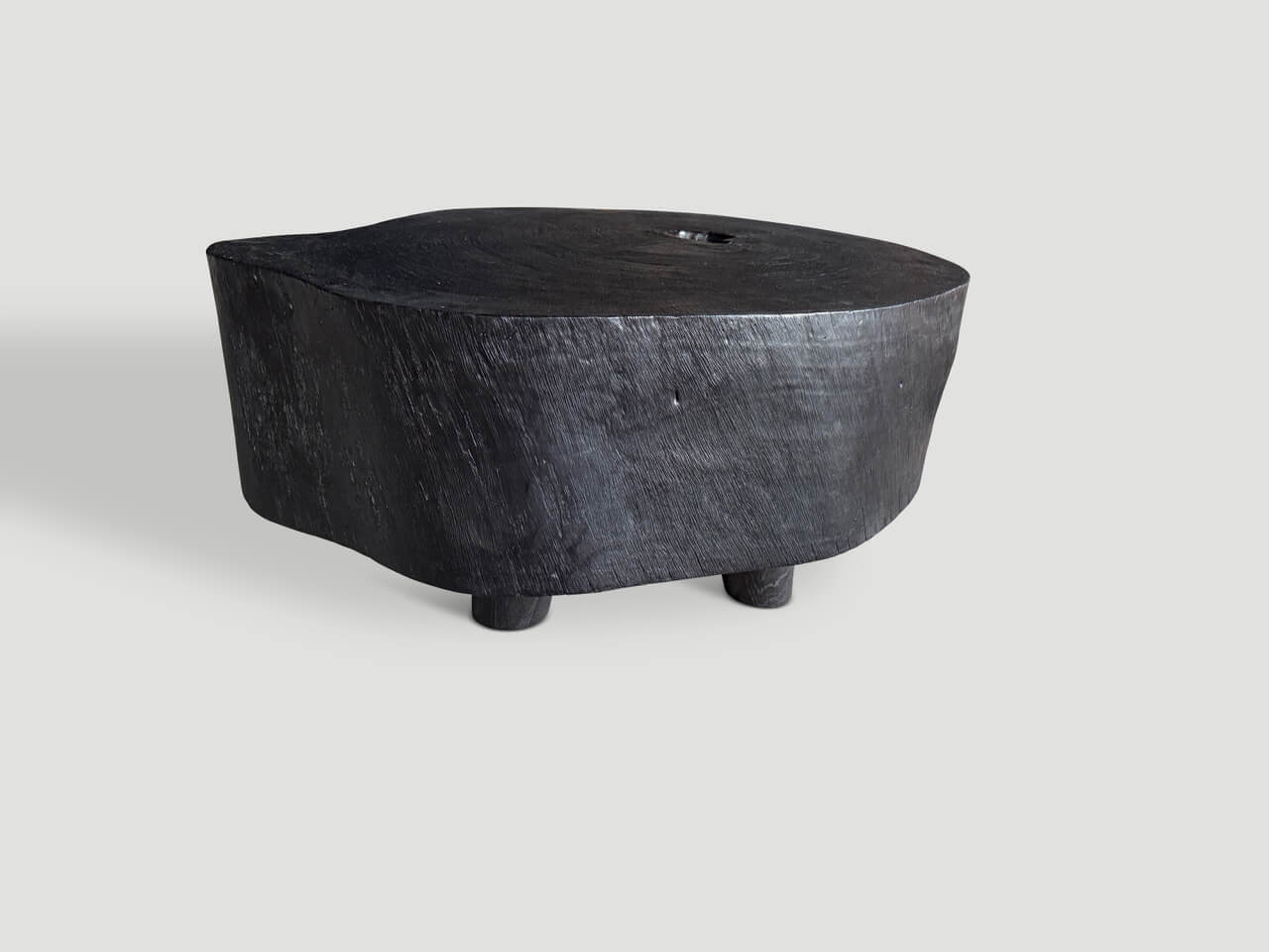 MINIMALIST CHARRED COFFEE TABLE