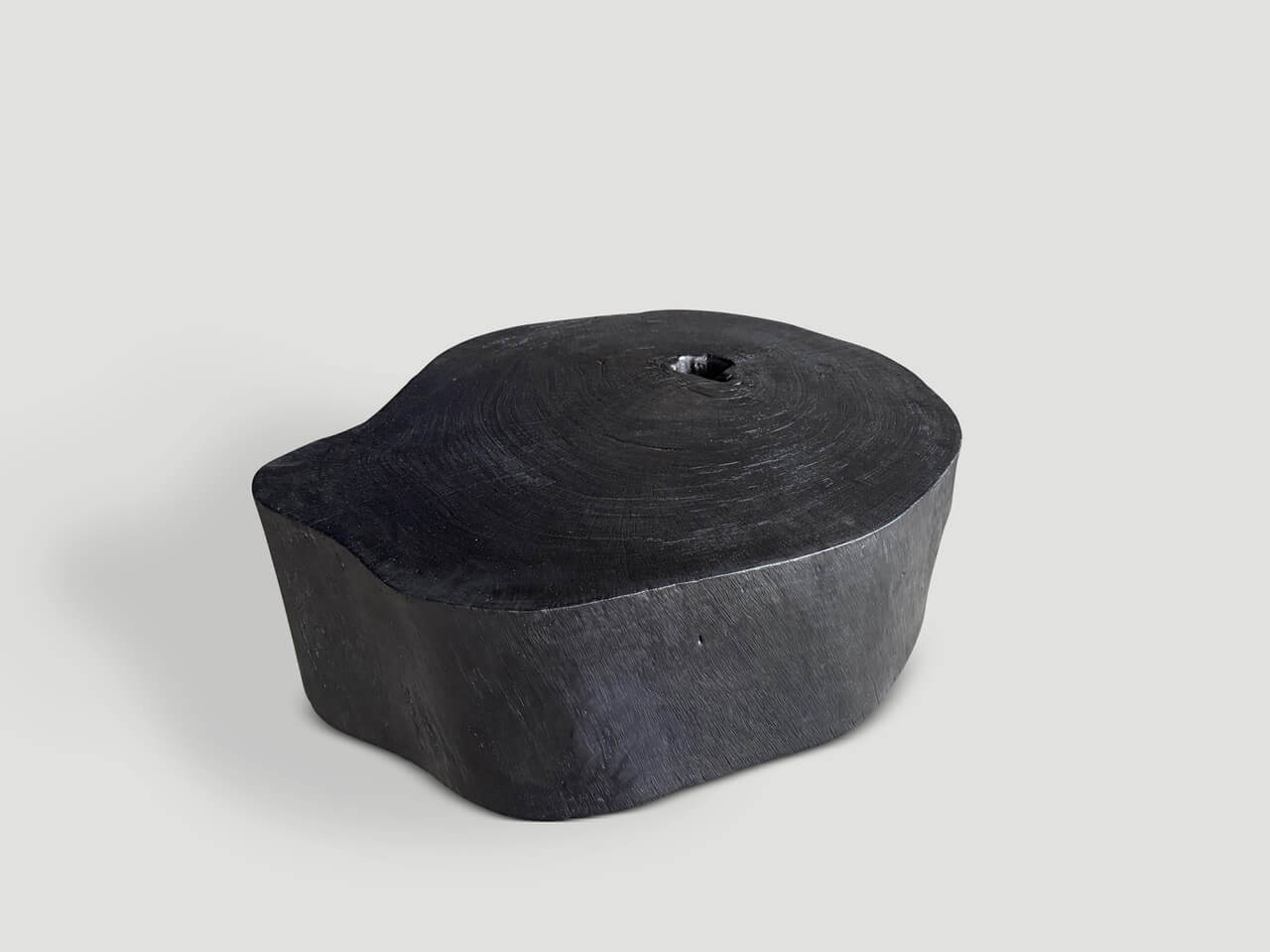 MINIMALIST CHARRED COFFEE TABLE