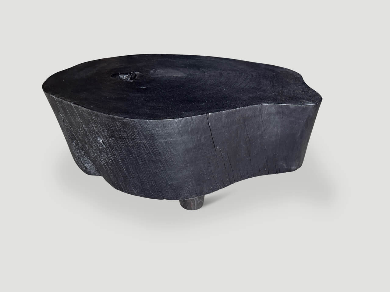 MINIMALIST CHARRED COFFEE TABLE