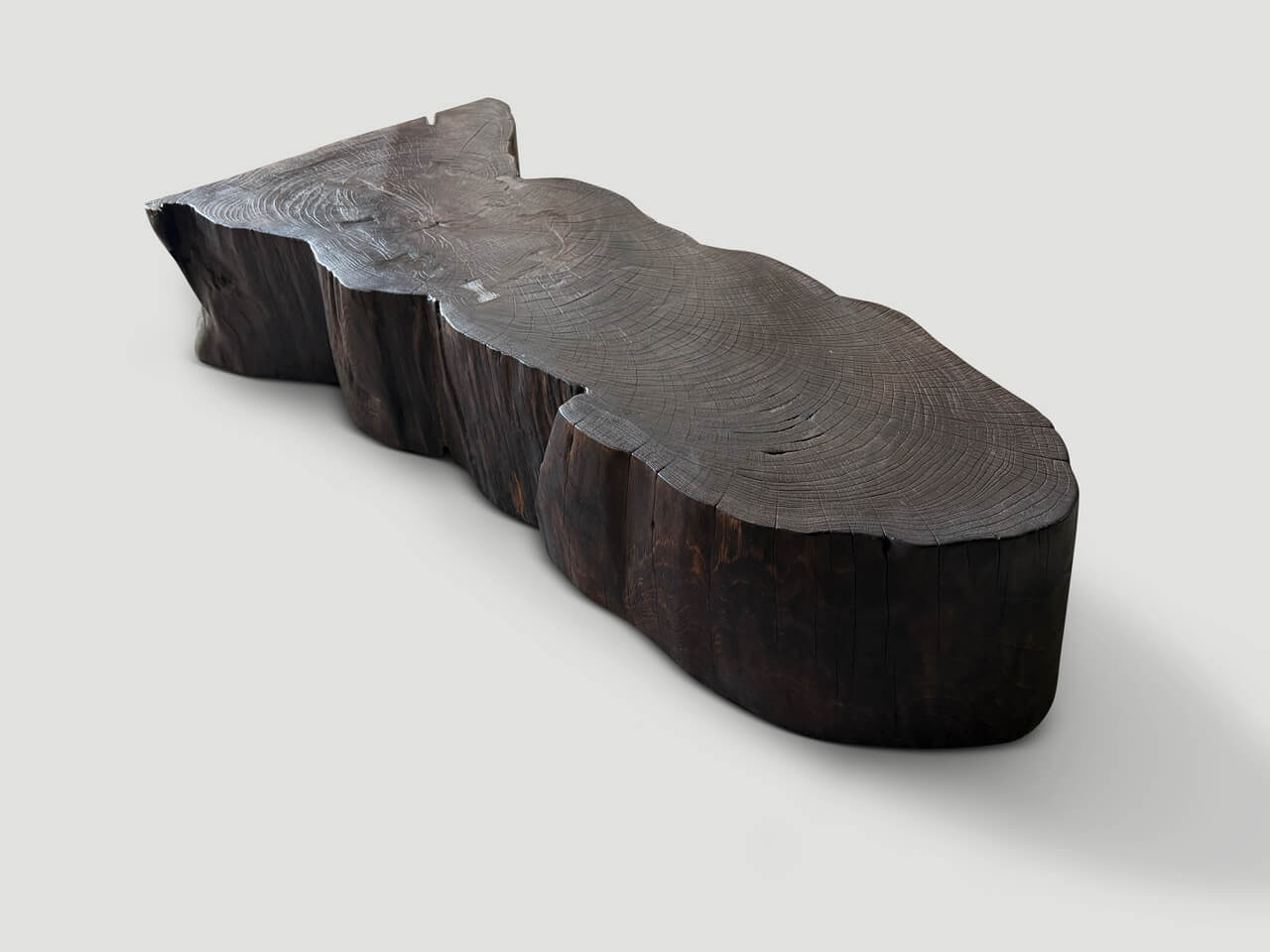 CHARRED COFFEE TABLE OR BENCH