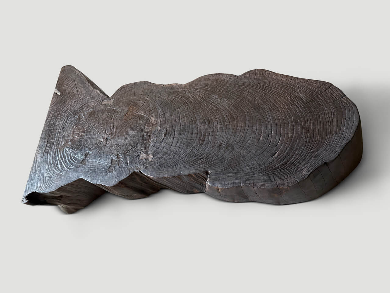 CHARRED COFFEE TABLE OR BENCH