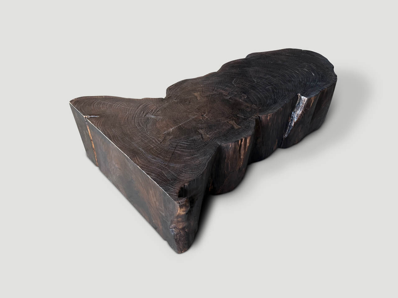 CHARRED COFFEE TABLE OR BENCH