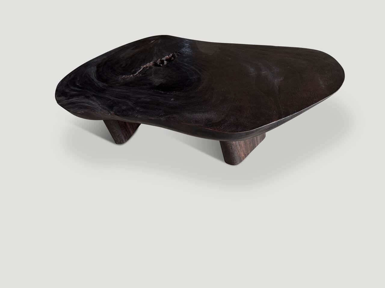 IMPRESSIVE SINGLE SLAB MINIMALIST COFFEE TABLE