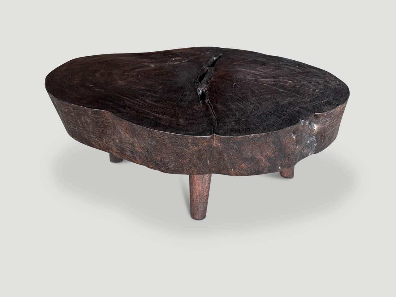 AMORPHOUS CHARRED COFFEE TABLE