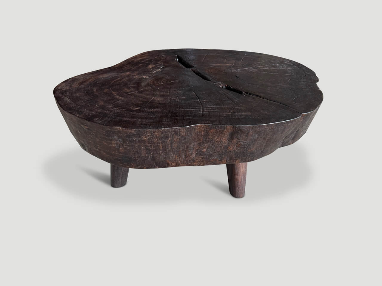 AMORPHOUS CHARRED COFFEE TABLE