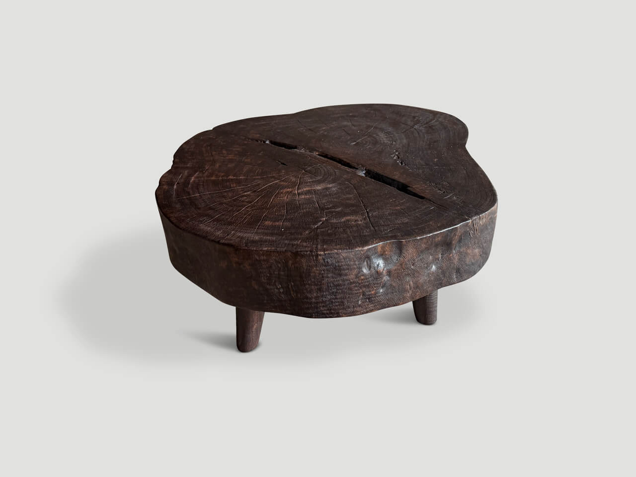 AMORPHOUS CHARRED COFFEE TABLE