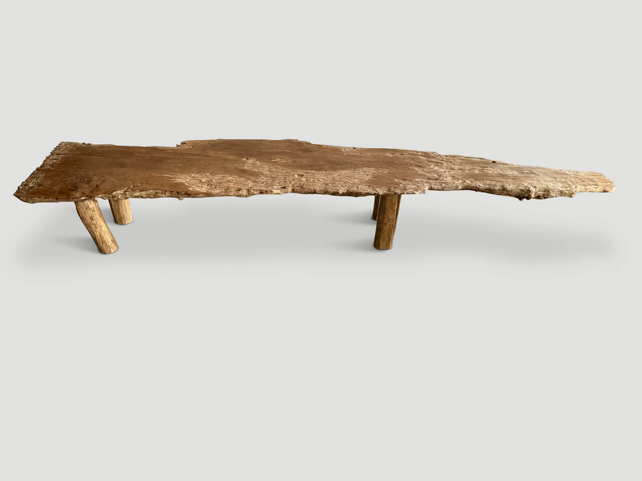 IMPRESSIVE SCULPTURAL BENCH OR COFFEE TABLE