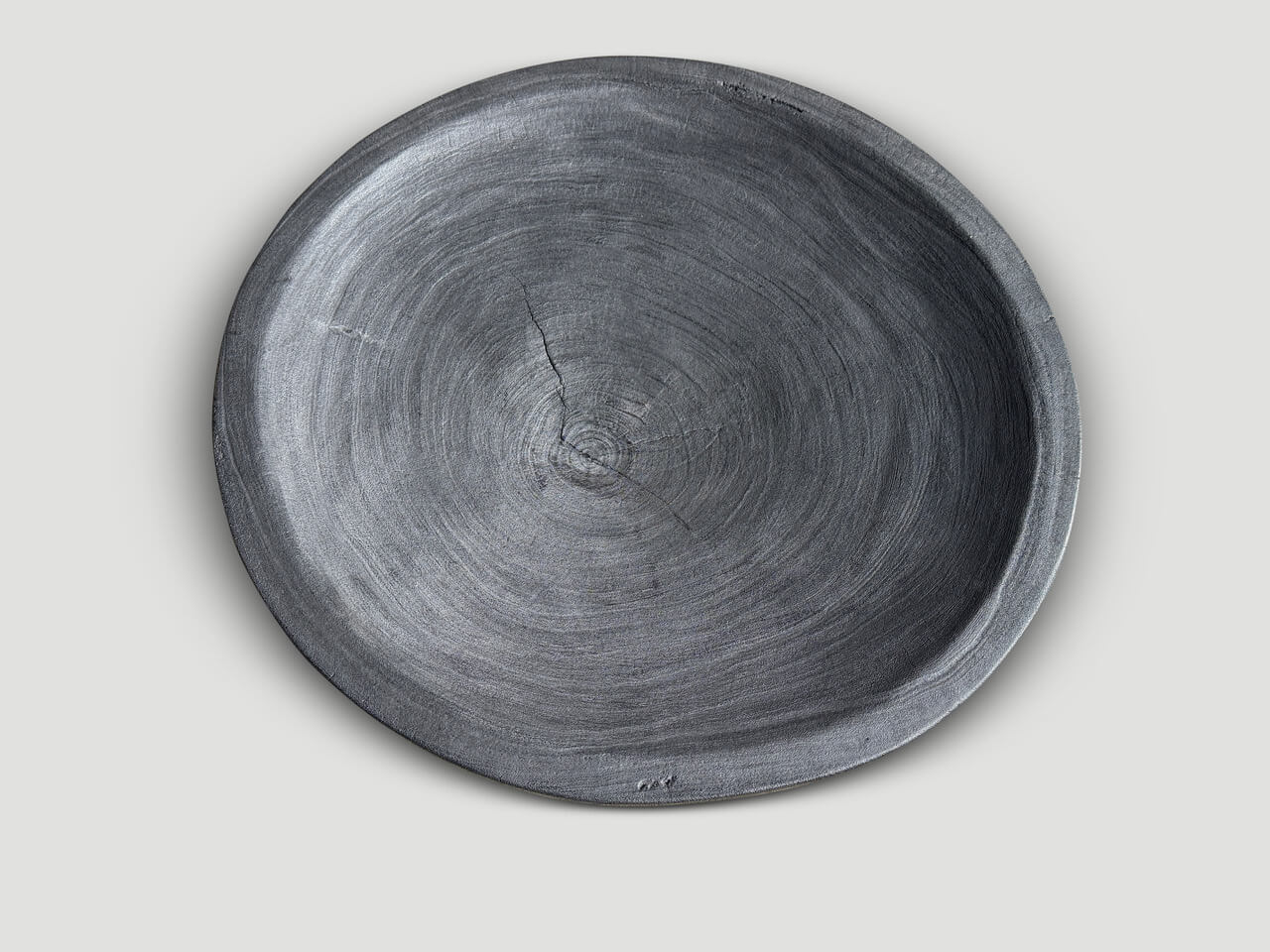 IMPRESSIVE LARGE CHARRED PLATTER