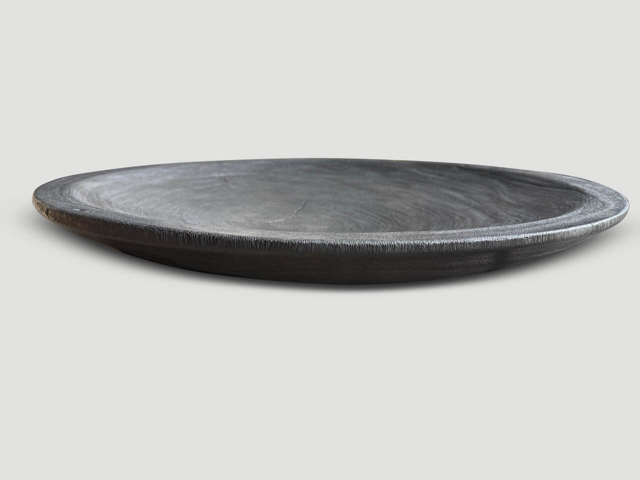 IMPRESSIVE LARGE CHARRED PLATTER
