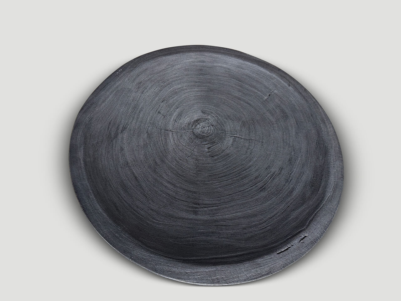 IMPRESSIVE LARGE CHARRED PLATTER