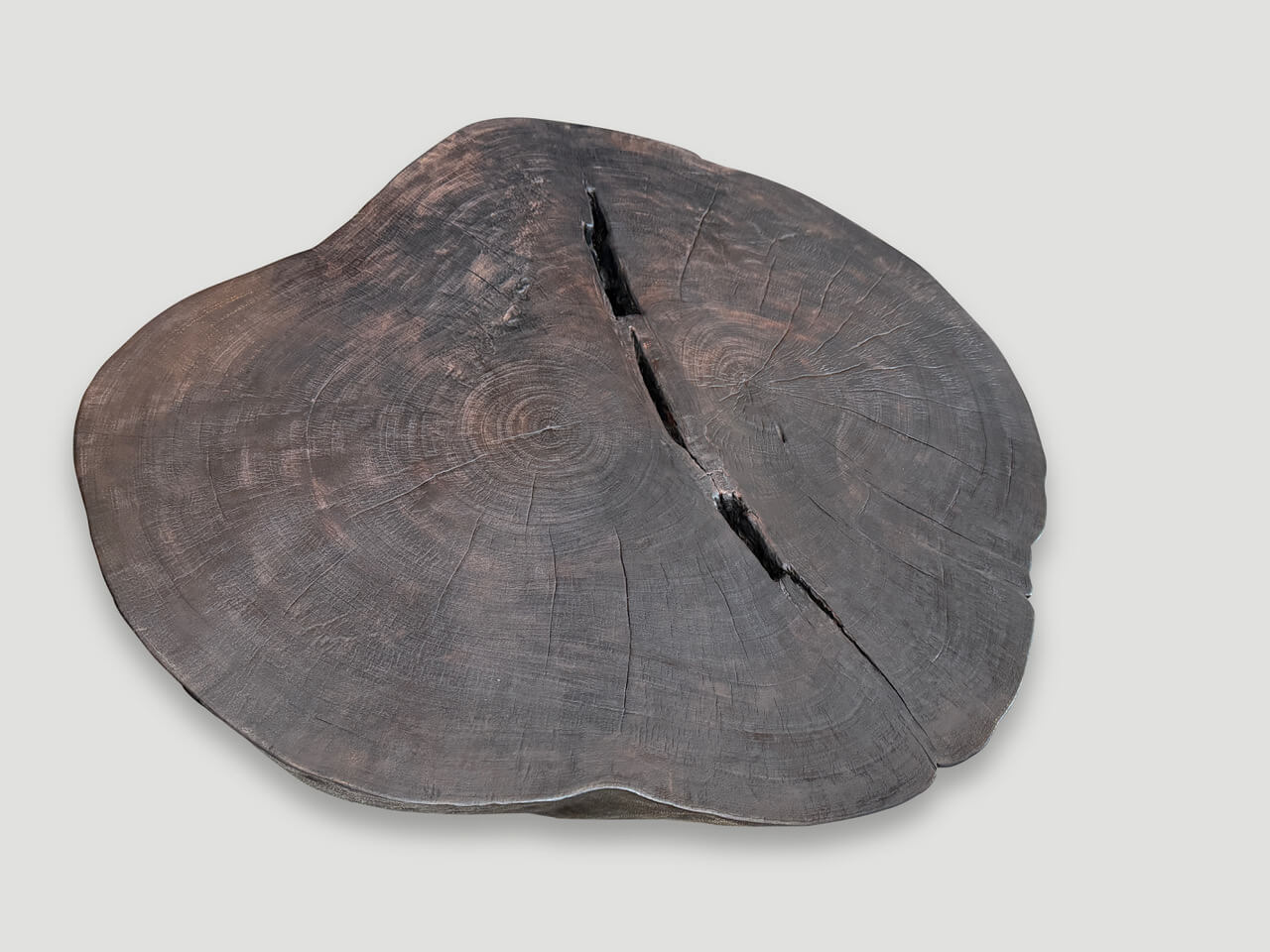 AMORPHOUS CHARRED COFFEE TABLE