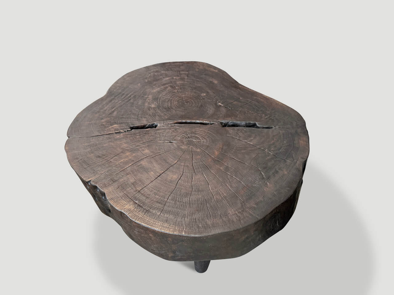 AMORPHOUS CHARRED COFFEE TABLE