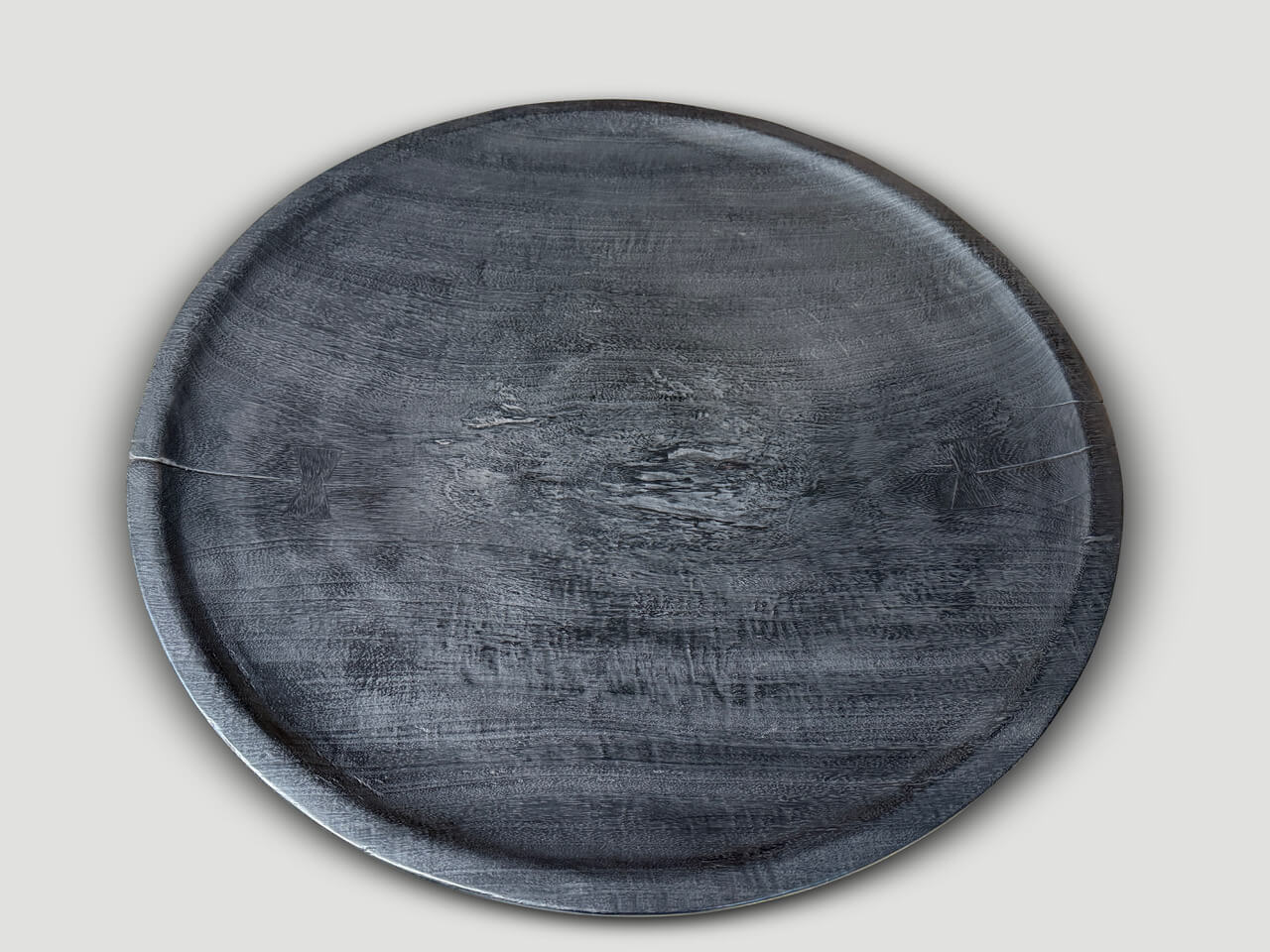 IMPRESSIVE LARGE CHARRED PLATTER