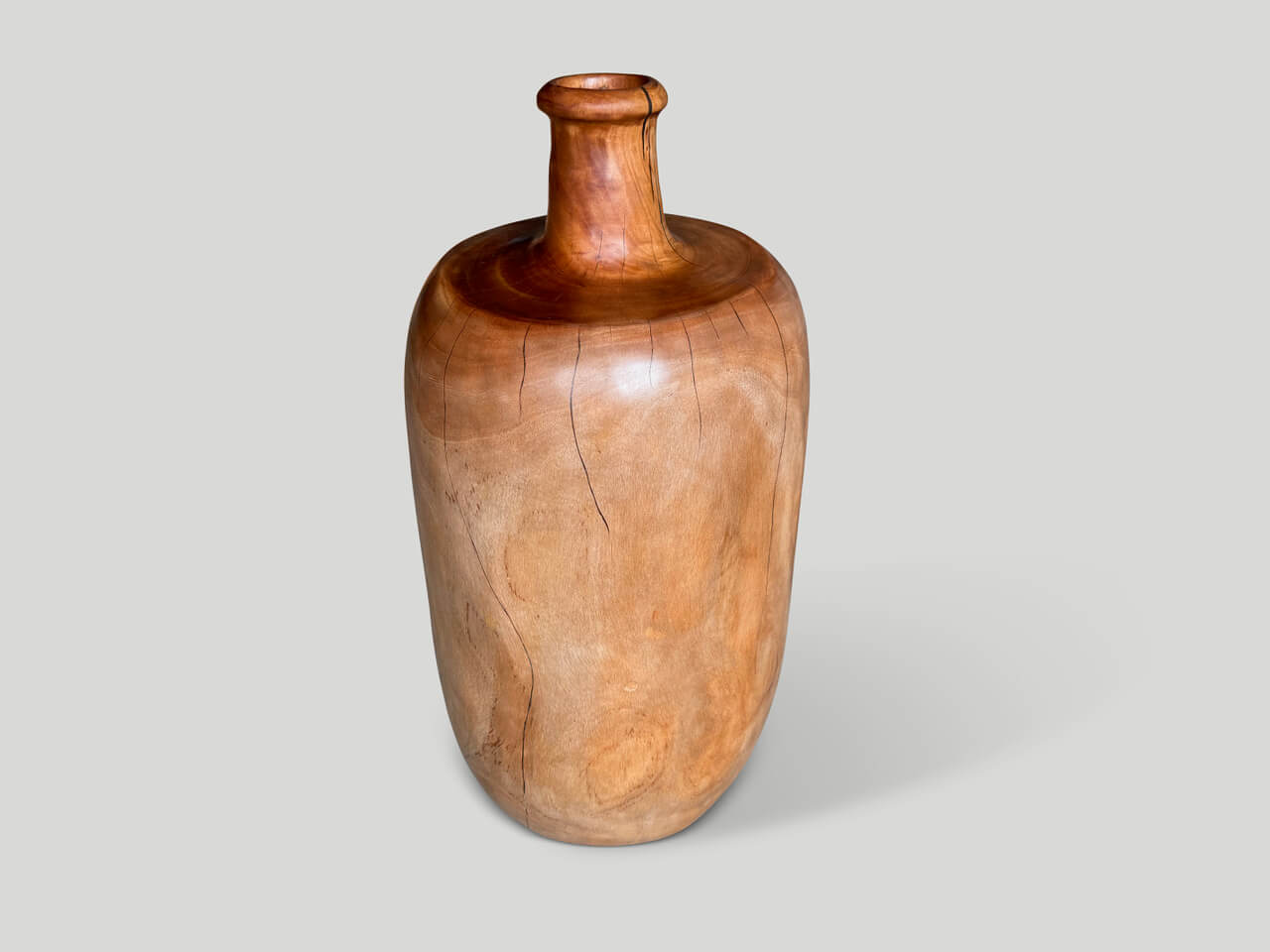 IMPRESSIVE SET OF THREE SCULPTURAL CONTAINERS
