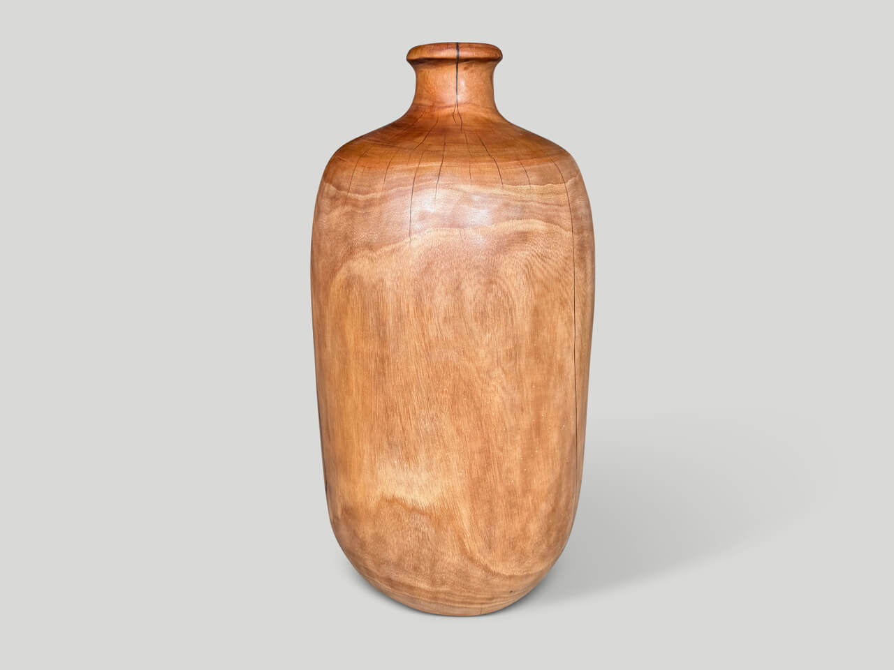 IMPRESSIVE SET OF THREE SCULPTURAL CONTAINERS