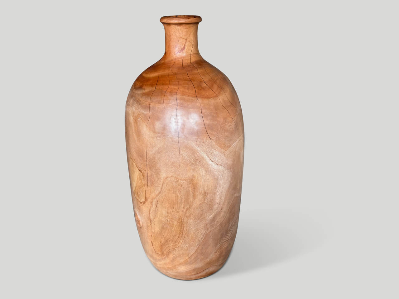 IMPRESSIVE SET OF THREE SCULPTURAL CONTAINERS