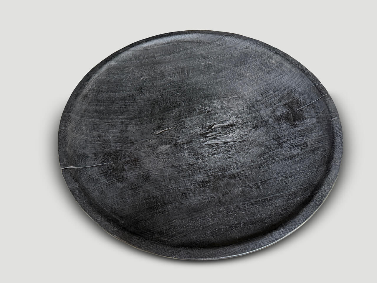 IMPRESSIVE LARGE CHARRED PLATTER