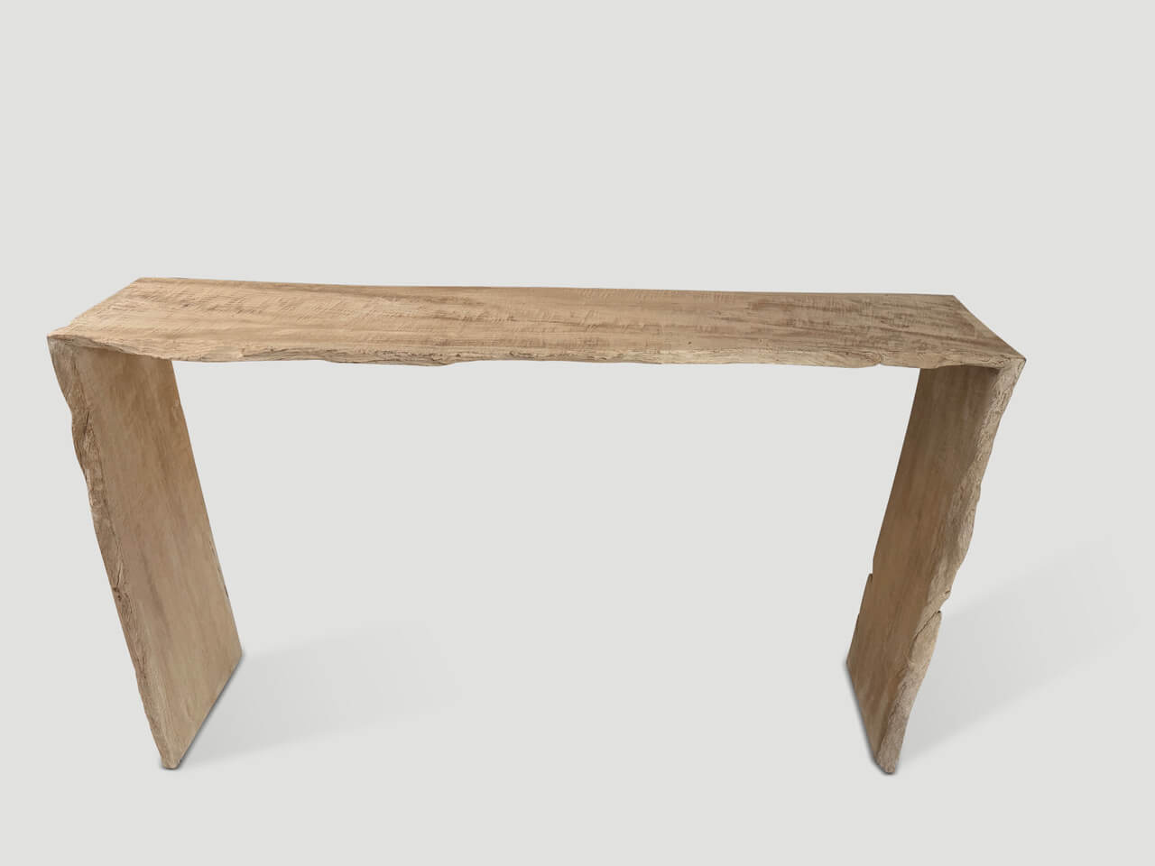 LIVE EDGE CONSOLE TABLE OR BAR TABLE