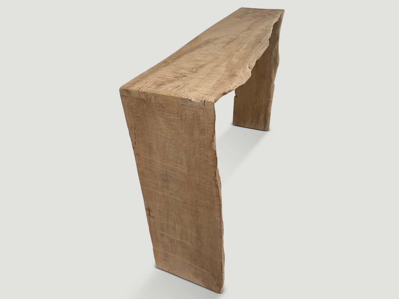 LIVE EDGE CONSOLE TABLE OR BAR TABLE
