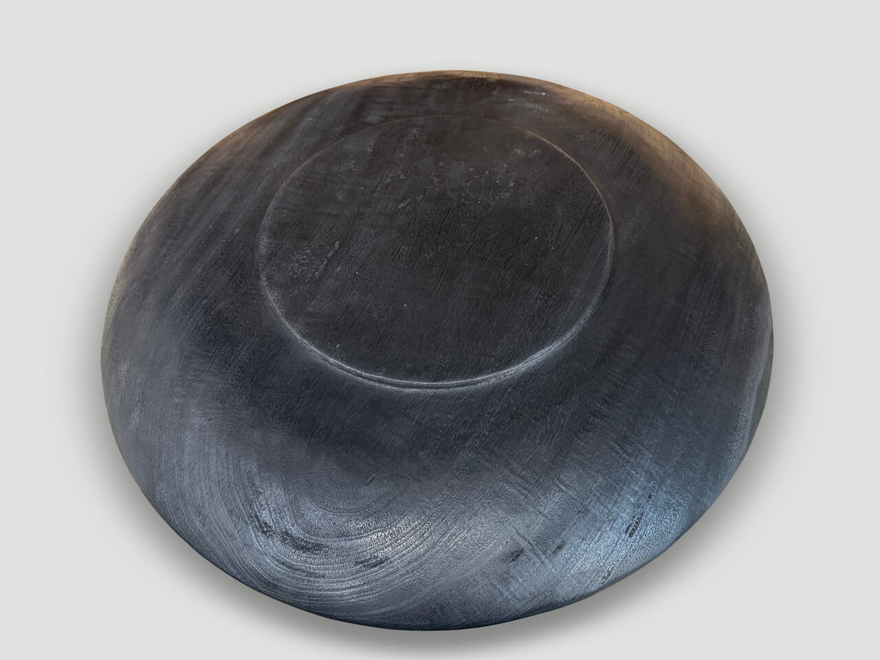 IMPRESSIVE LARGE CHARRED PLATTER