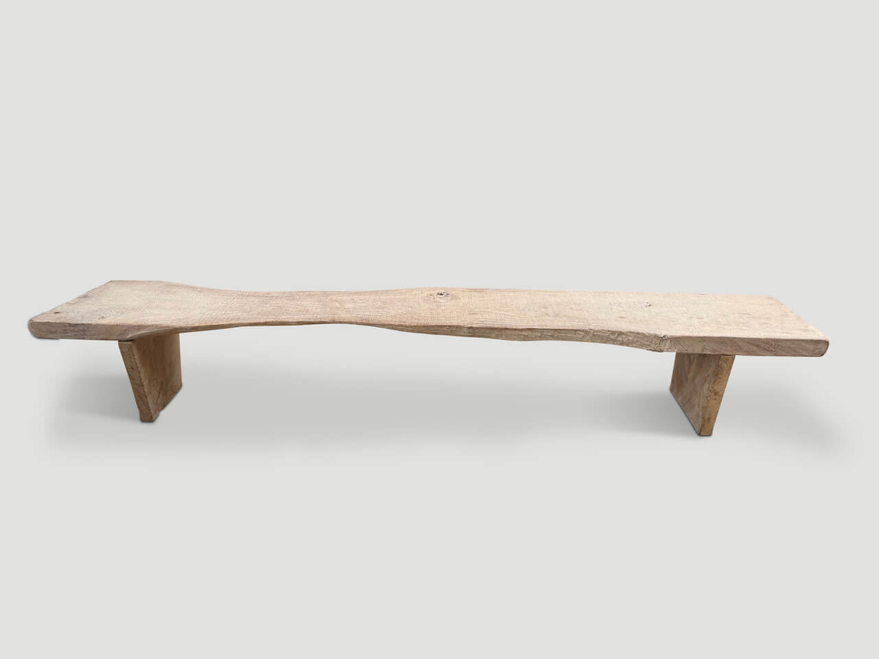 IMPRESSIVE LIVE EDGE LONG BENCH