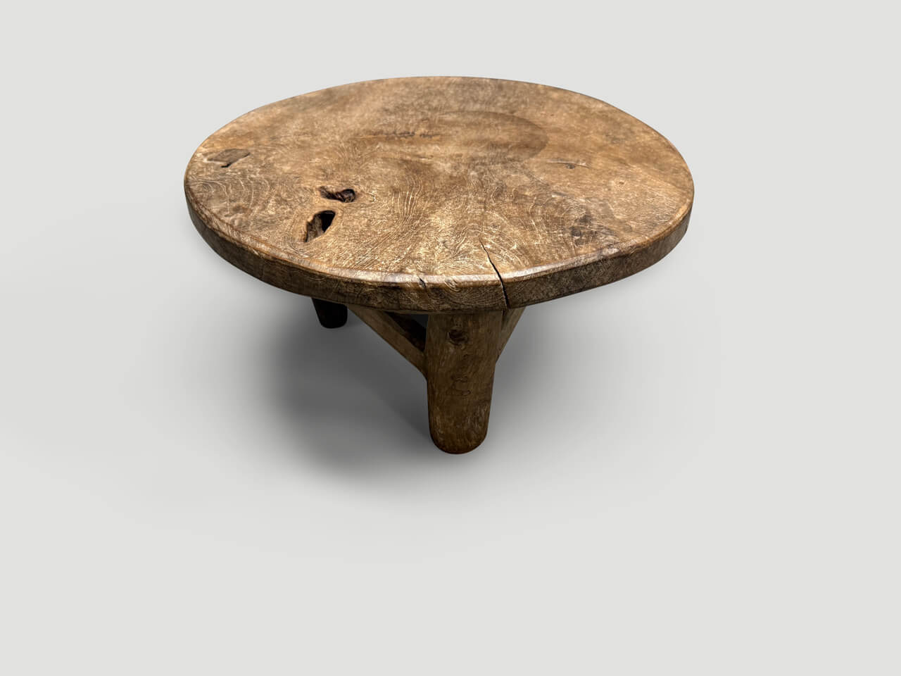 WABI SABI ROUND SIDE TABLE