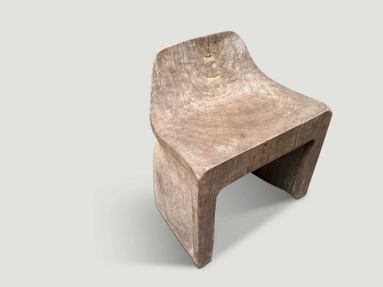 SCULPTURAL CHAIR OR SIDE TABLE